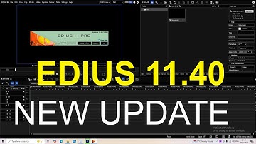EDIUS 11.40 New Update #edius