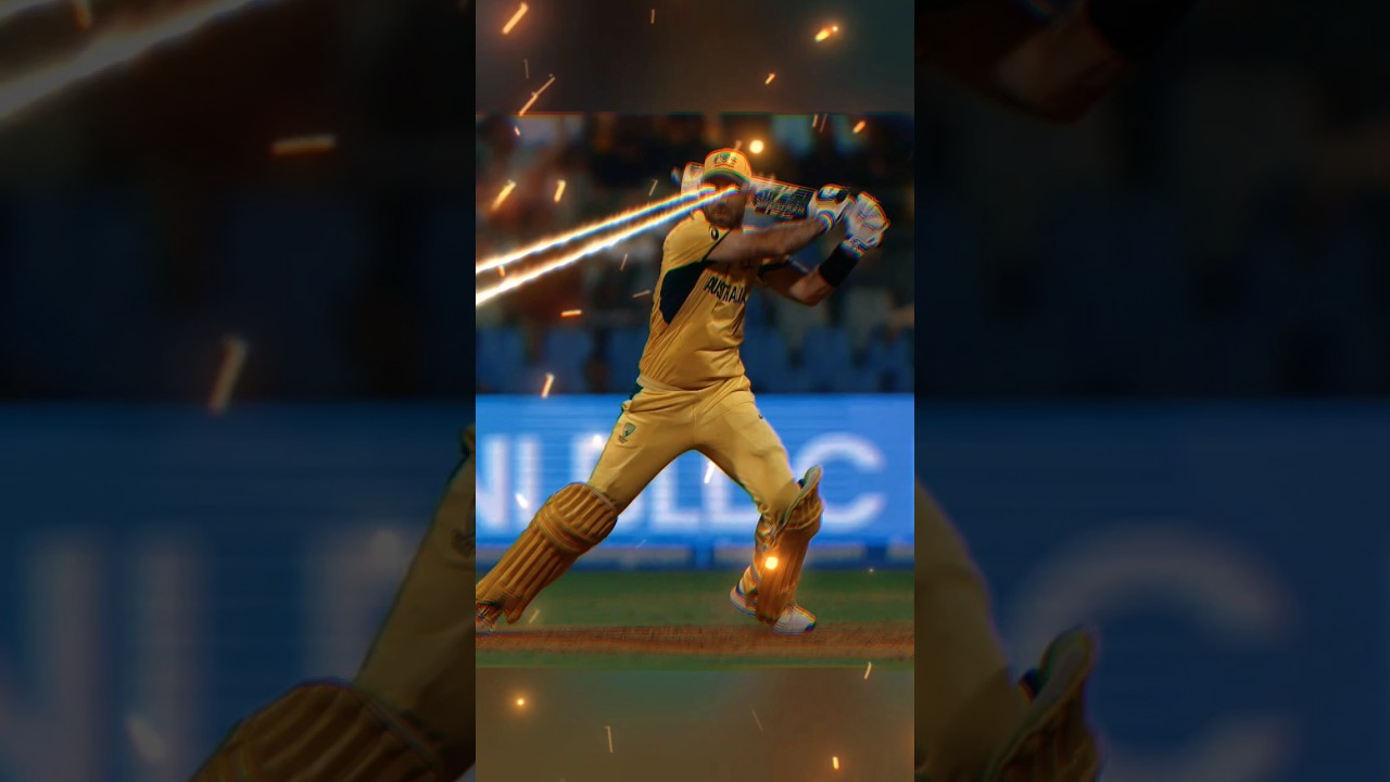 wait for end 😱 glenmaxwell batting 