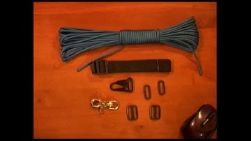 The Paracord Weaver: How To - Single Point Tactical Sling Overview Part 1