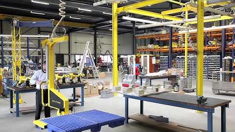 Pallet turner, Lift assist for pallets, Dotec Palletturner