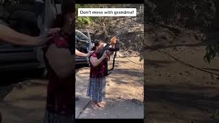 Grandma's impressive shooting skills#grandma #shooting #guns #firearm