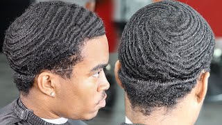 ELITE WAVER 2 MONTH WOLF/ WAVERS HAIRCUT/ TRANSFORMATION/ BARBER TUTORIAL