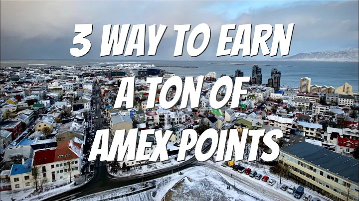 3 Ways to earn a ton of Amex Points