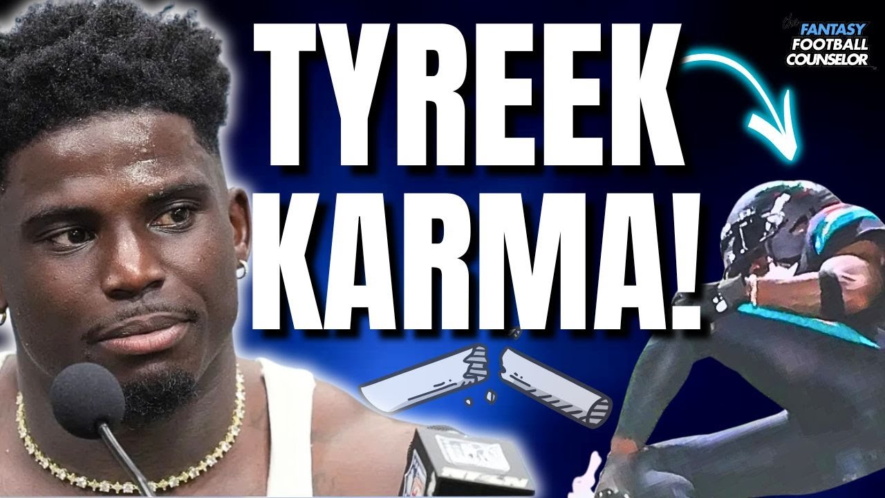 The Fall of Tyreek Hill? Injury & Shocking Past Revealed + Waiver Wire