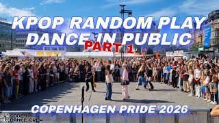 KPOP Random Play Dance in Public at Copenhagen Pride 2026 | CODE9 DANCE CREW