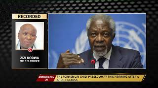Tributes pour in for former UN Secretary-General Kofi Annan