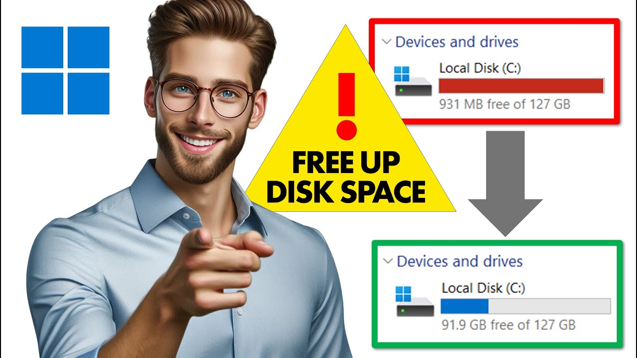 How to Free Up Disk Space on Windows 10 & 11 (Full Microsoft 365 Guide ...