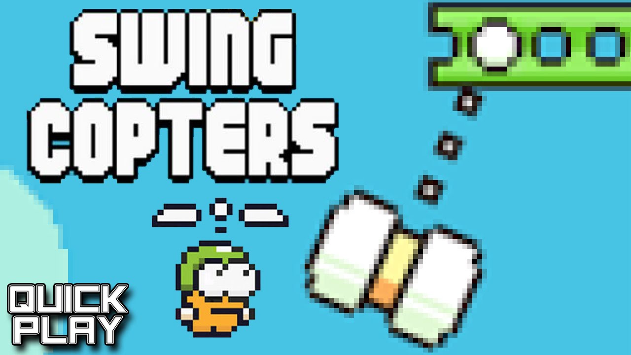 Flappy Bird follow-up Swing Copters will drive you to insanity - CNET