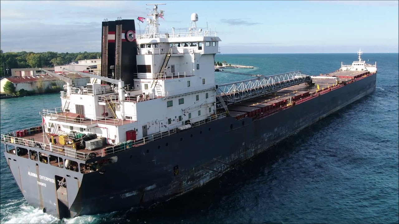 ALGOMA ENTERPRISE Upbound Port Huron, Michigan 9282019 YouTube