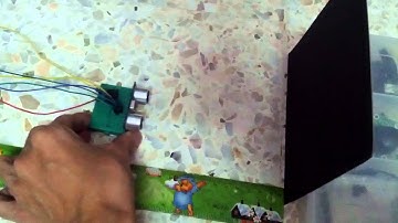 How to - HC-SR04 Demo Video