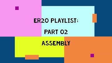 Eryone ER20 ASSEMBLY - Unbox, Assemble, Print series