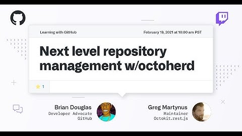 Next level repository management with Octoherd