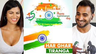 HAPPY INDEPENDENCE DAY 2022 | HAR GHAR TIRANGA Anthem | Amrit Mahotsav | Prabhas | REACTION!!