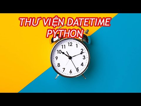 Video: Làm cách nào để lấy ngày trong python?
