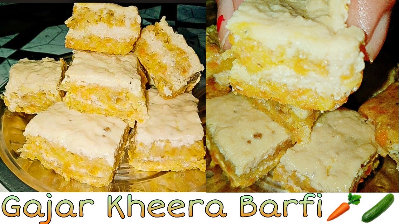 Gajar Kheera Barfi | गाजर खीरा बर्फी | Do it with Nisha