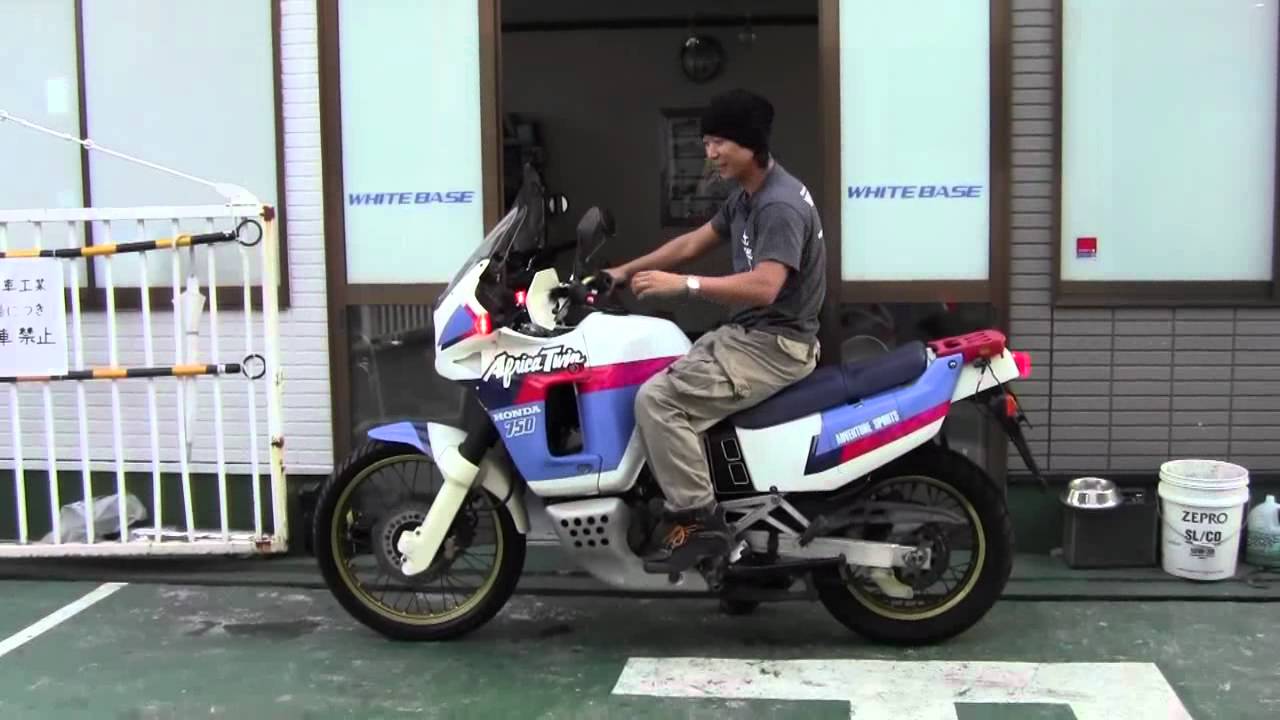 Honda アフリカツイン Rd04 参考動画 750 Youtube