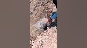 DIY Field Drainage Device by Farmers – Good Tools and Machinery Can Increase Work Efficiency