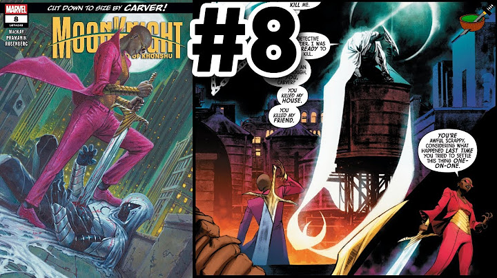 Moon Knight: Fist of Khonshu #8 Review | Moon Knight is Dragon Slayer in this Beautiful Issue!