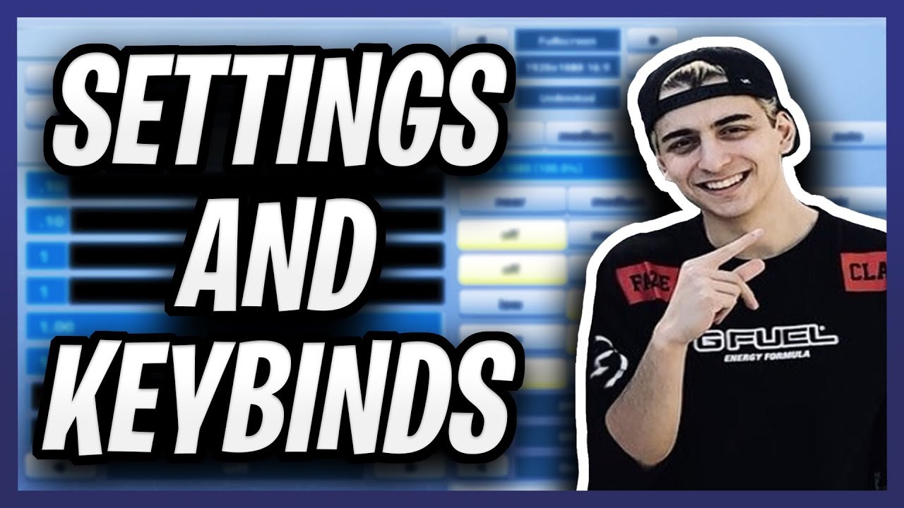 Faze Cloakzy Fortnite Settings and Keybinds - YouTube - 1280 x 720 jpeg 115kB