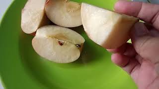 CARA MAKAN APEL YANG NIKMAT