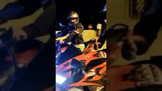 Motorsiklet Ten Korkmuş 😅 Motoru Hızlı Süren Arkadaşına Isyan Eden Adam 😅