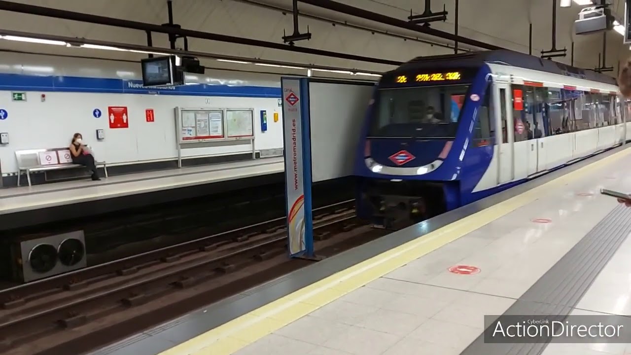 Metro de Madrid:Circulaciones Agosto del 2020