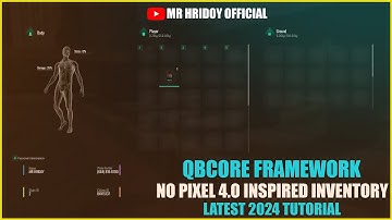 QBCore No-Pixel 4.0 Inspired Inventory Script | FiveM Roleplay Scripts | Fivem Tutorial
