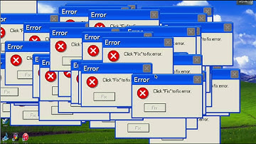 Windows XP Funny Error Compilation