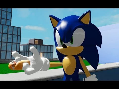 Sonic Bloxadventures Green Hill Zone Sonic Roblox Fangame Youtube - sonic face remake roblox wholefedorg