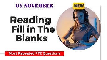 PTE Reading Fill In the Blanks ( drag and drop )| Real Exam Questions November 2025