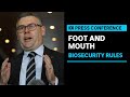 LIVE: Australian Agriculture Minister announces new foot and mouth biosecurity measures | ABC News