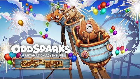 Oddsparks: An Automation Adventure - Coaster Rush | Trailer [GOG]