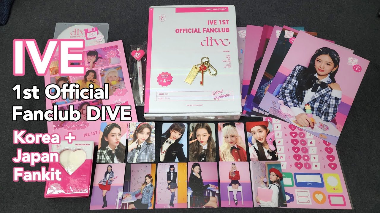 IVE 1期韓国 ファンクラブ【DIVE】 入会特典キット - K-POP/アジア