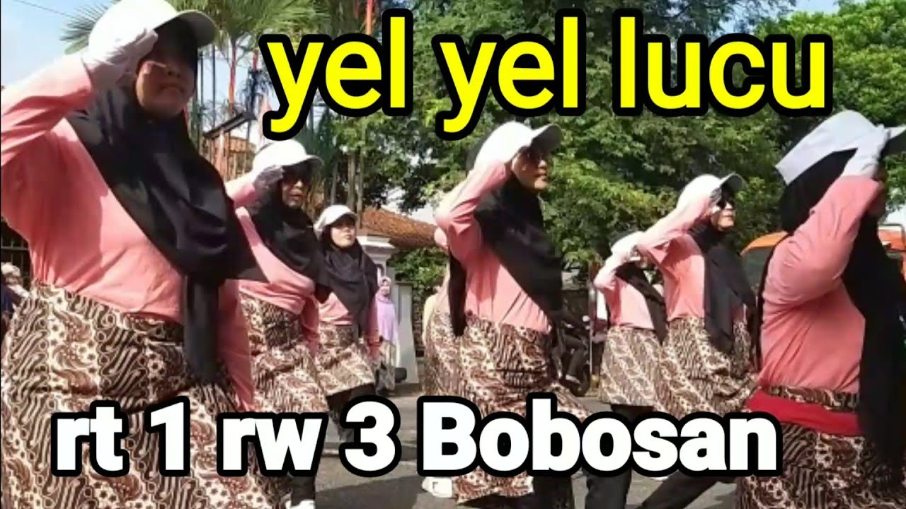 yel yel gawe guyu rt 1 rw 3 Bobosan..mantul sekali
