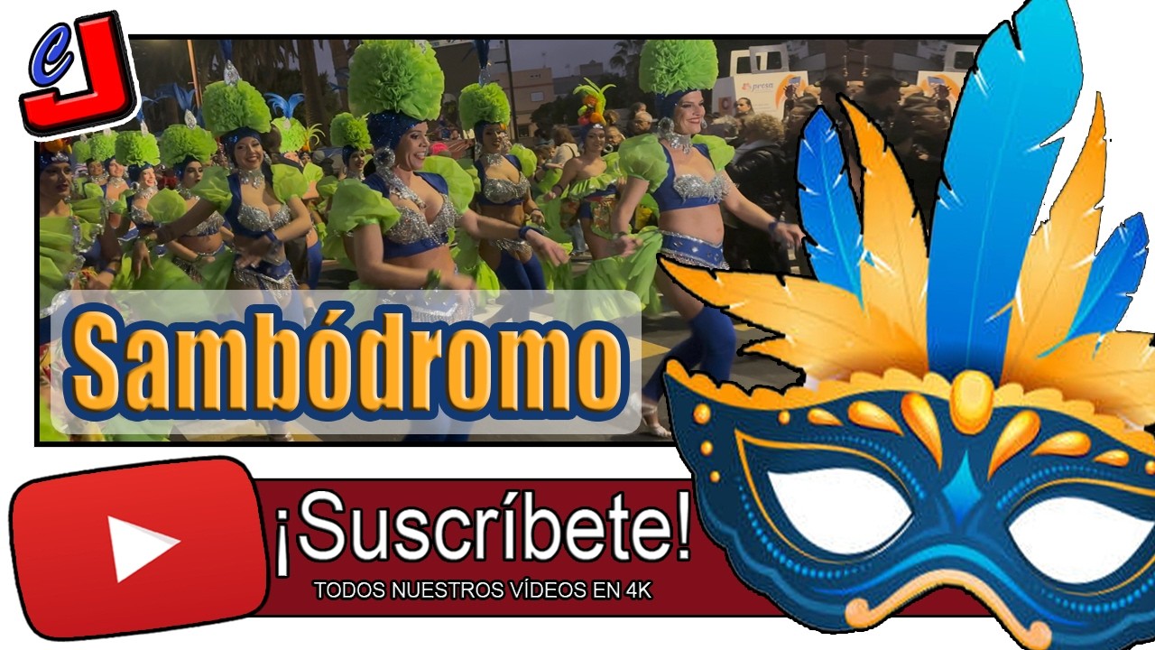 🥁 SAMBÓDROMO DA ILHA 2026 🎭 Encuentro de Batucadas y Comparsas en el Carnaval de Puerto del Rosario