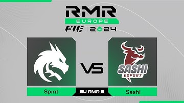 Spirit проти Sashi | PWE CS2 EU RMR B 2024