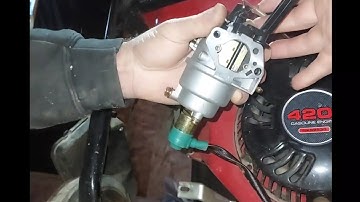 Harbor freight generator carburetor change to fix no start 8750 watt predator