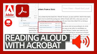 Reading Aloud PDFs | Acrobat DC for Educators