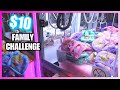 $10 DISNEY CRANE GAME CHALLENGE!!!