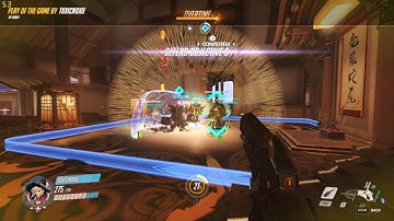 Mercy Play of the Game - Shutdown Pharah ult and Triple Kill