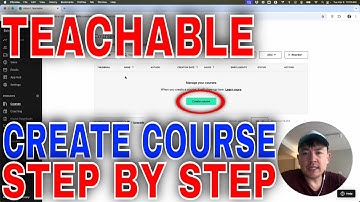 ✅  How To Create Course In Teachable🔴