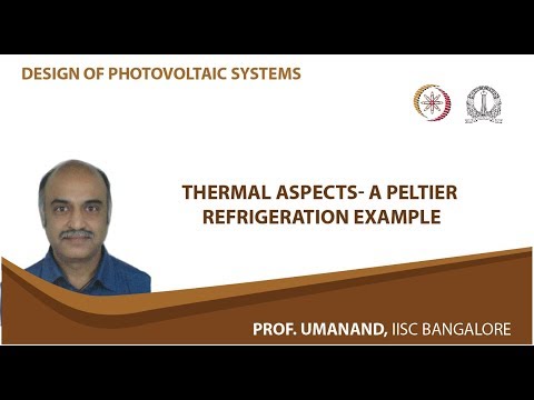 Peltier refrigeration example