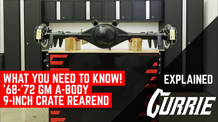 WHAT COMES WITH A '68-'72 GM A-BODY CURRIE 9-INCH CRATE REAREND | EXPLAINED