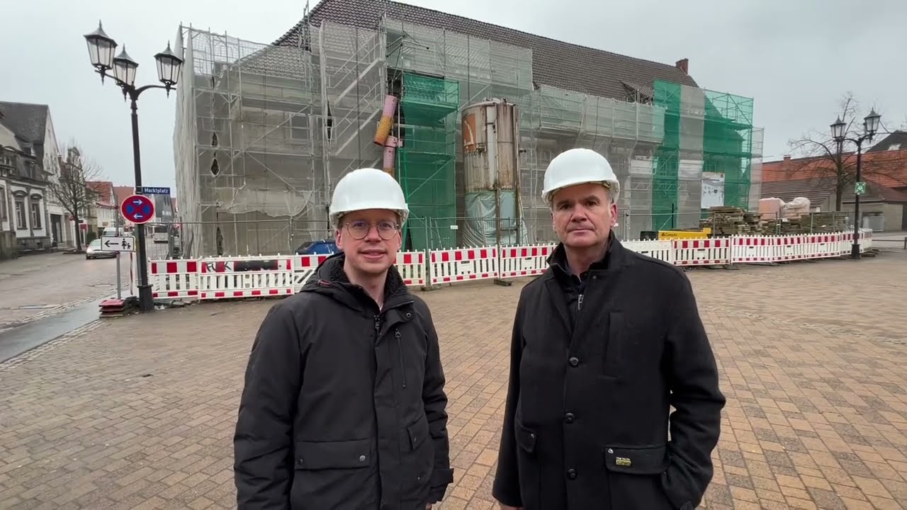 Kotzenbergscher Hof in Horn - Baustellenbesuch im Februar 2025