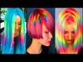 Best Rainbow Colorful Hair Dying Compilation Tutorials 2019