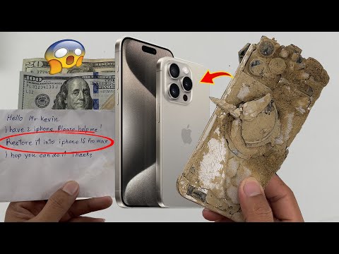 How I Restore Broken IPhone 12 Pro Max And IPhone X Into IPhone 15 Pro For Big Fan