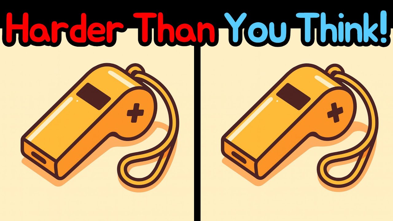 Spot The Difference: Harder Than You Think! Cognitive Workout! [Find The Difference!]