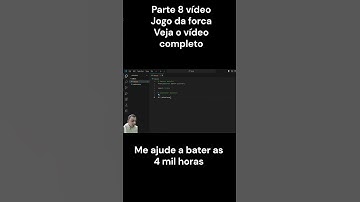 Curso Python #08 -Jogo da Forca em Python3 aula 8 #python  #programacao #desenvolvedores #javascript