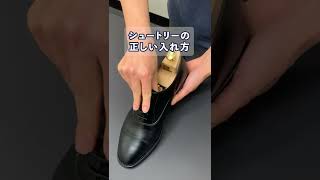 シューキーパーの正しい入れ方 #shorts