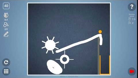 Check out how I solved level 40 in Brain It On! #BrainItOn